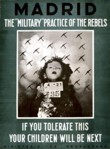 Madrid the military practice rebels ministerio de propaganda