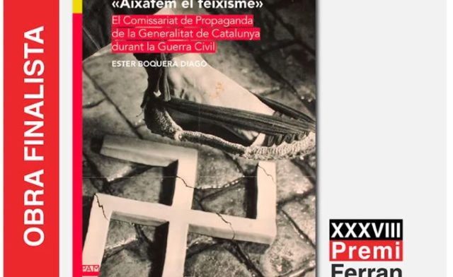 El llibre “Aixafem el feixisme” és finalista del Premi Ferran Soldevila